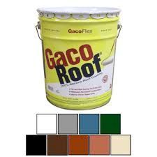 Elastomeric Roof Coating, roof leaks, GAF, GACO, American Standard, waterproof, sealant, rubber roof