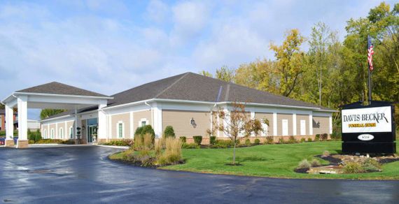 Funeral Home Exterior for the Boardman location