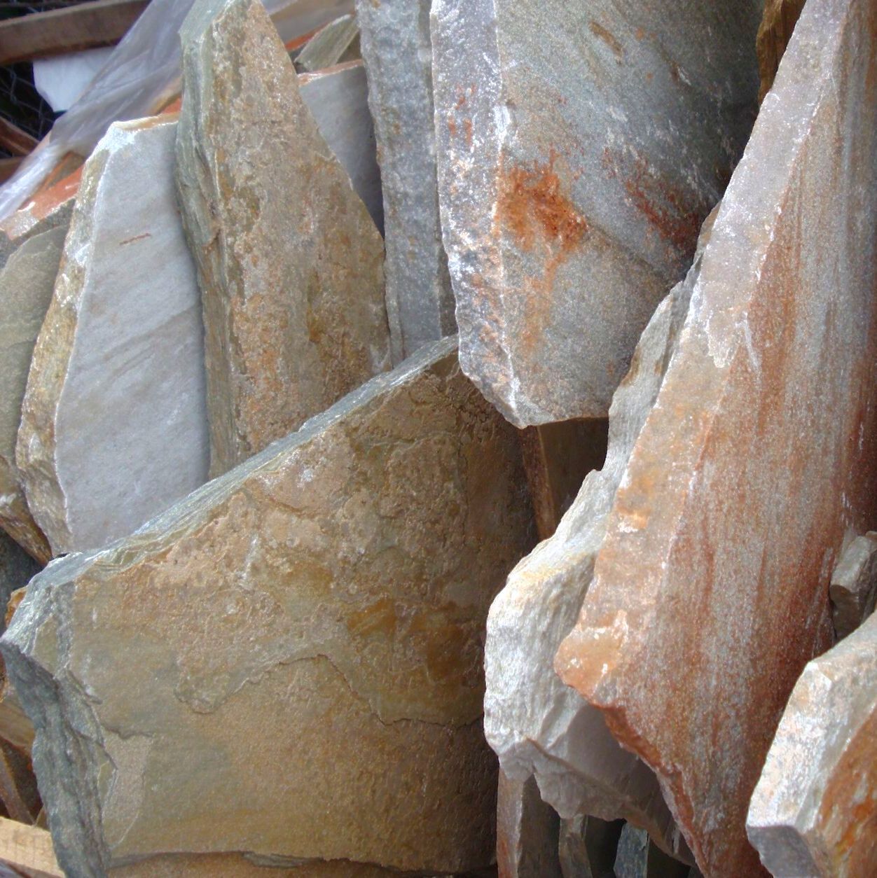 Flagstone, Stone tile, Random