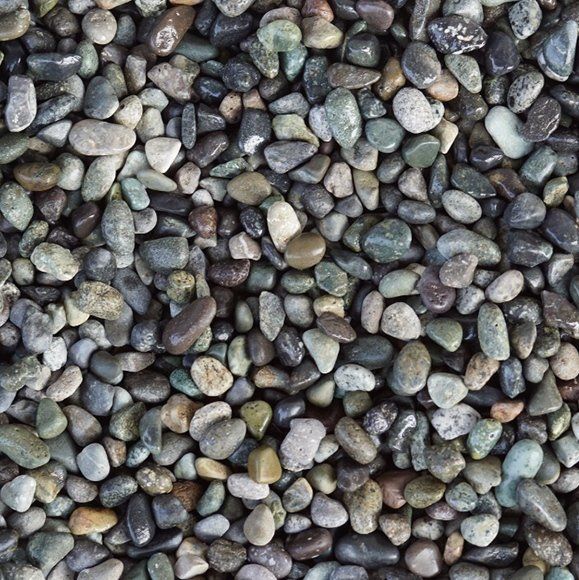 Pea Gravel, River Rock, Polished, River Stone, Loose pebbles