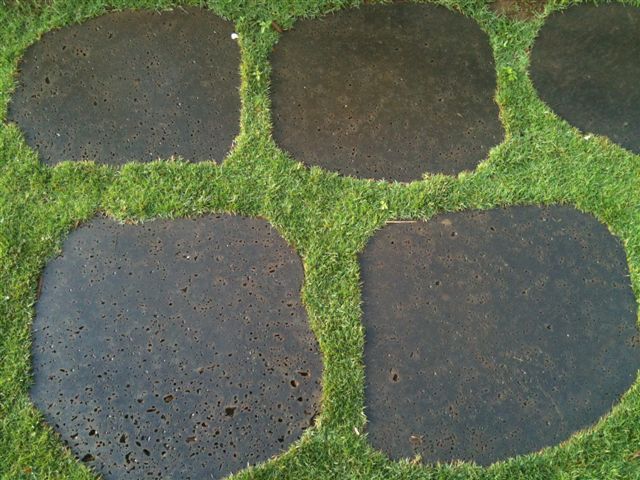 Puka Lava, Pavers, Steppingstones, walkway, natural, basalt