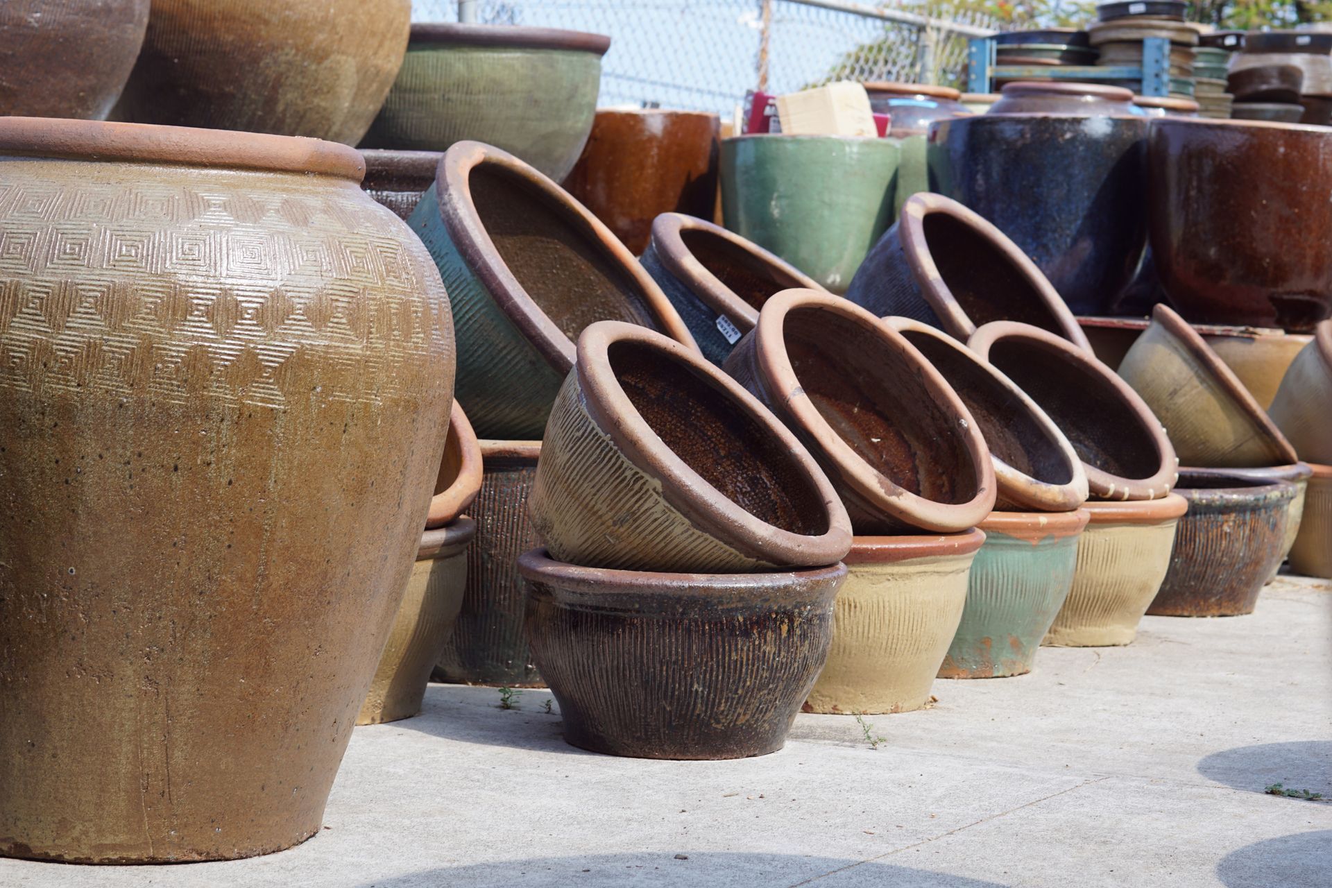 Pottery, handcrafted, Imported, Chinese, Rustic, Natural, 