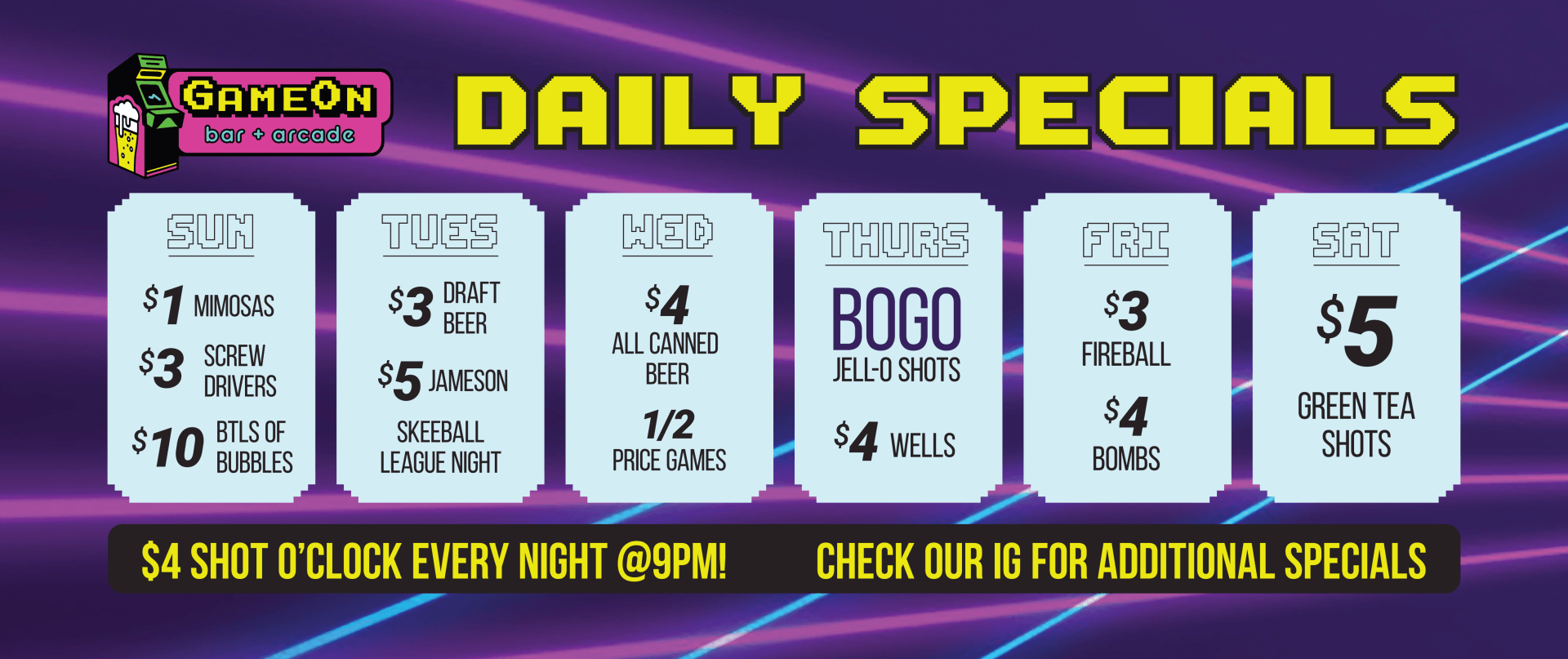 Bar Annapolis, MD Game On