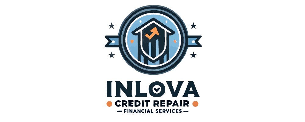 A logo for inlova credit repair financial services