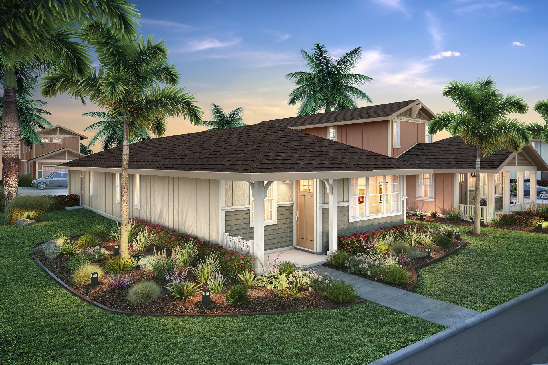 Plan 1 | Homes  Kailua-Kona, HI | Cottages on Ali'i Drive