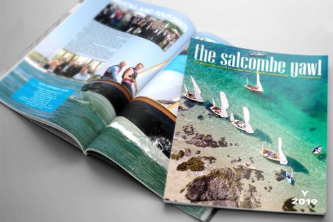 salcombe yacht club marketing magazine in south devon by nick walker printing