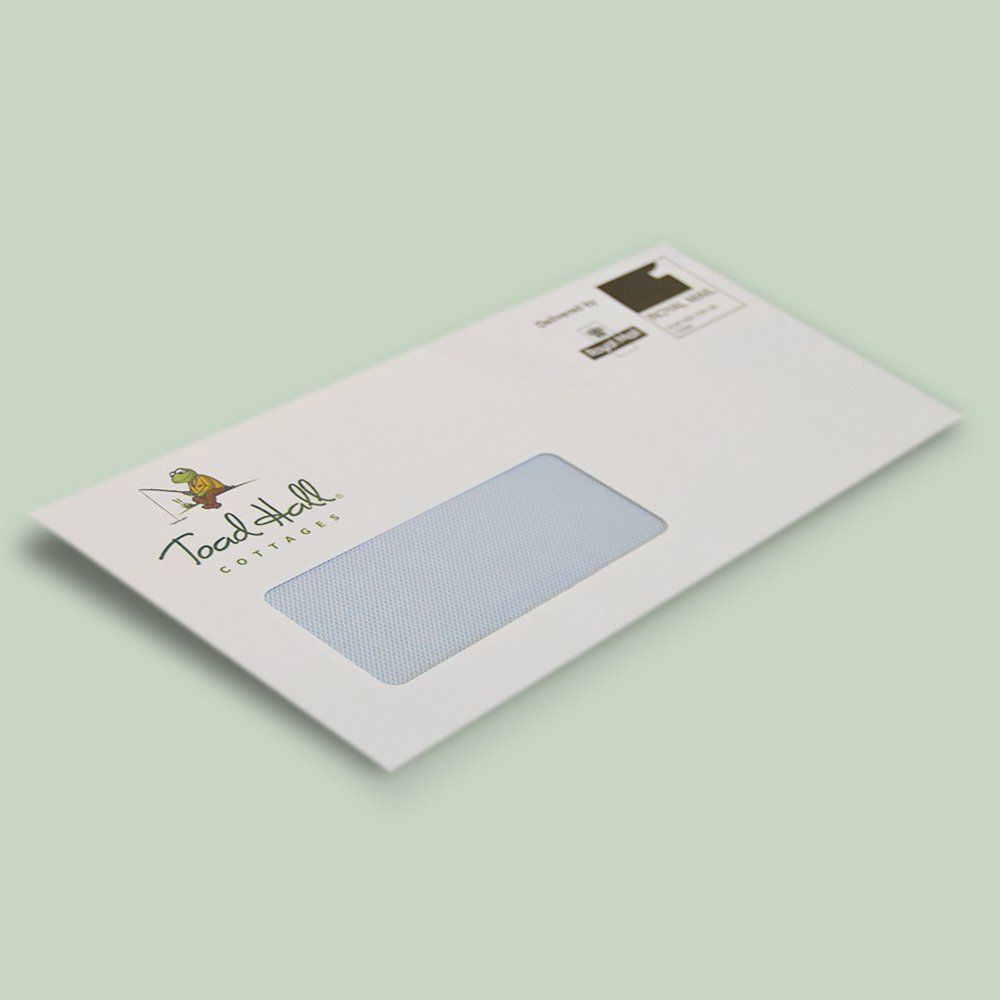 printing of pre paid and business envelopes