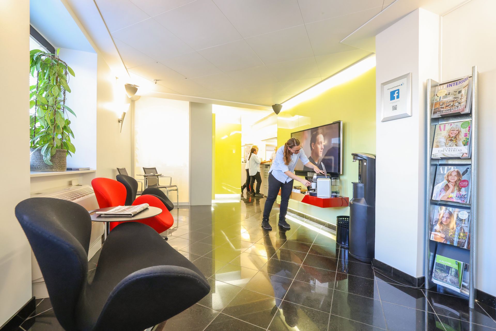 Venteværelse hos Vtand