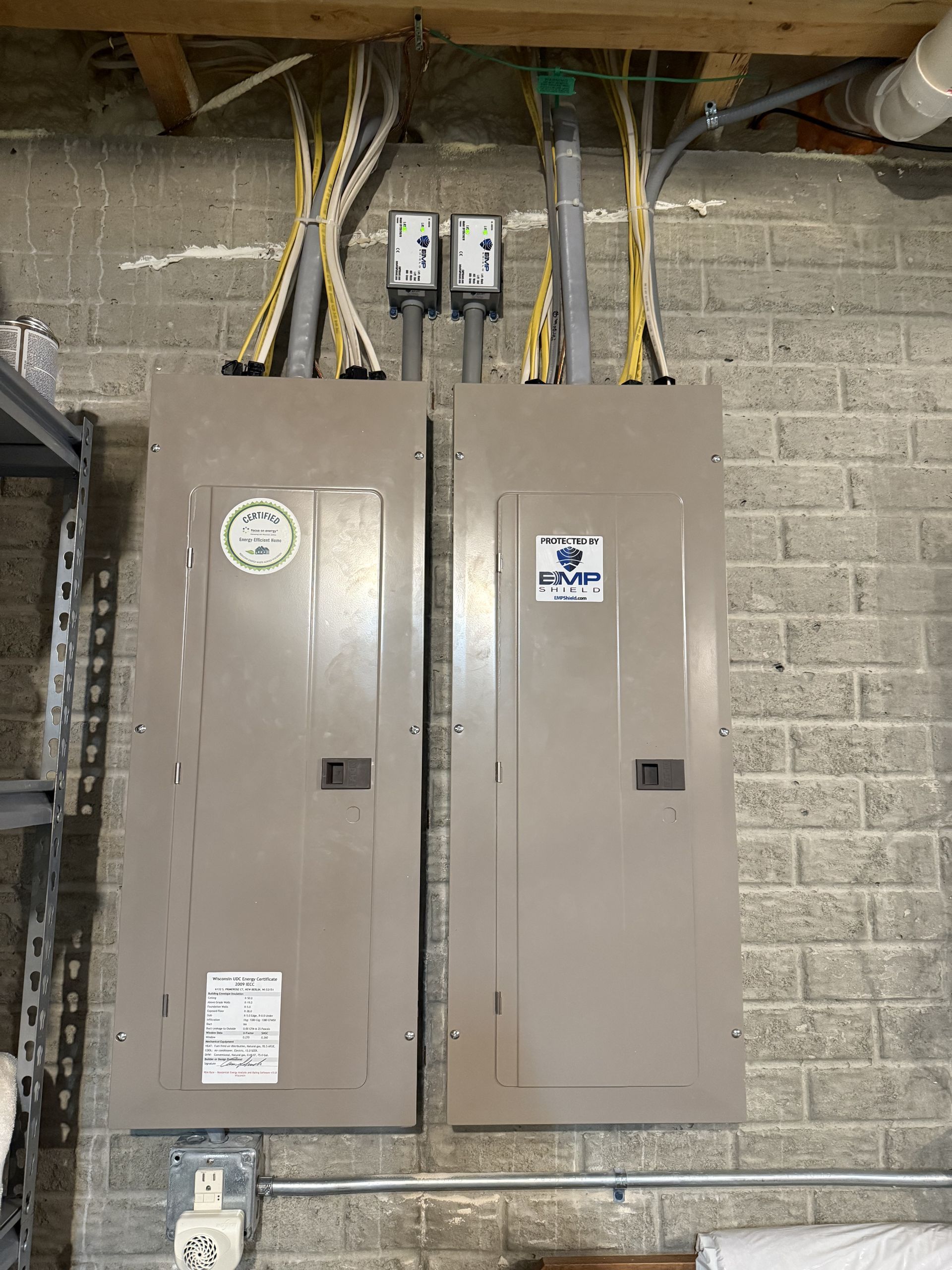 Military-grade EMP protection for home