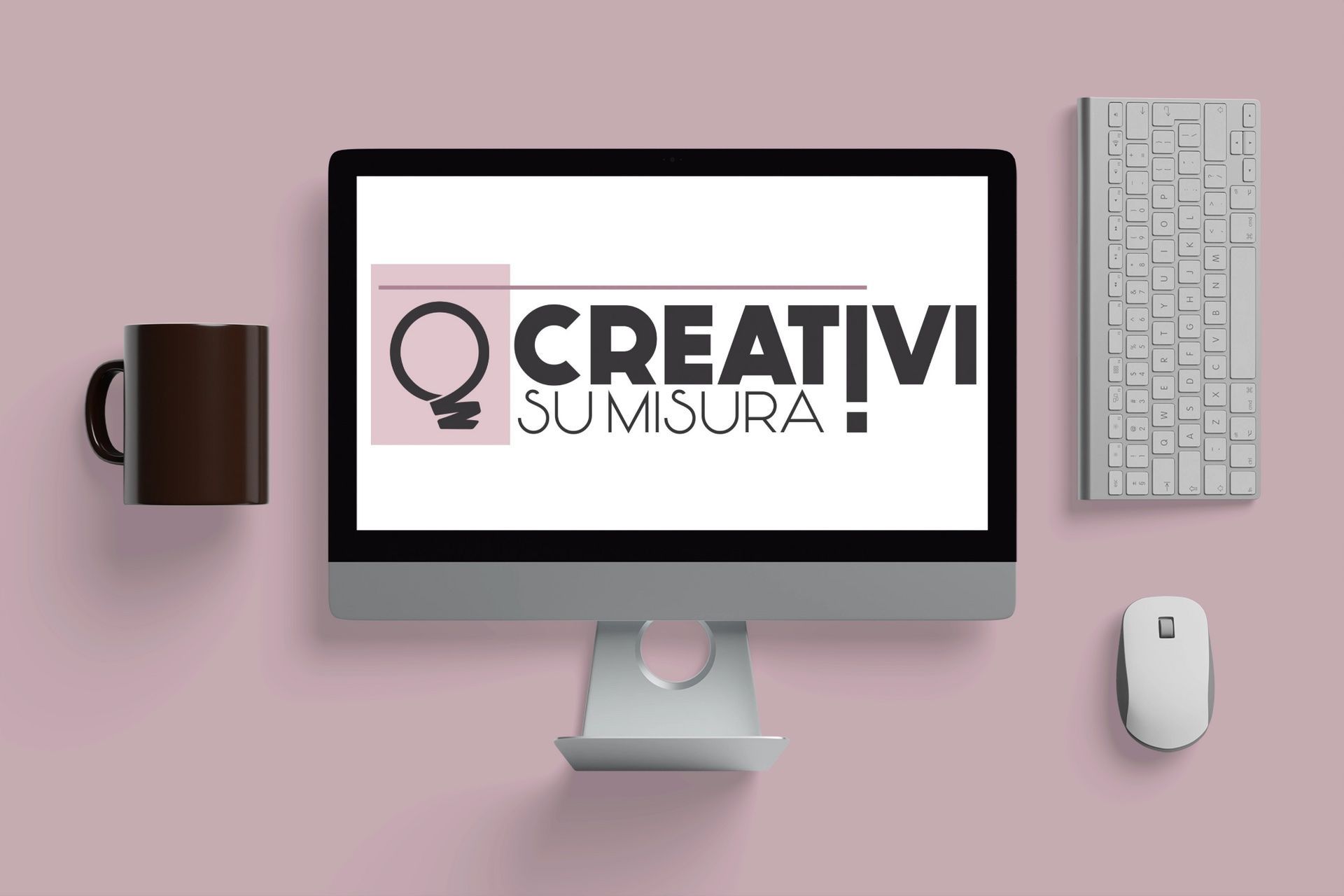 Foto macbook mockup studio grafico
 creativi su misura frosinone