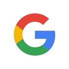 A google logo with a red , yellow , green and blue circle around the letter g.