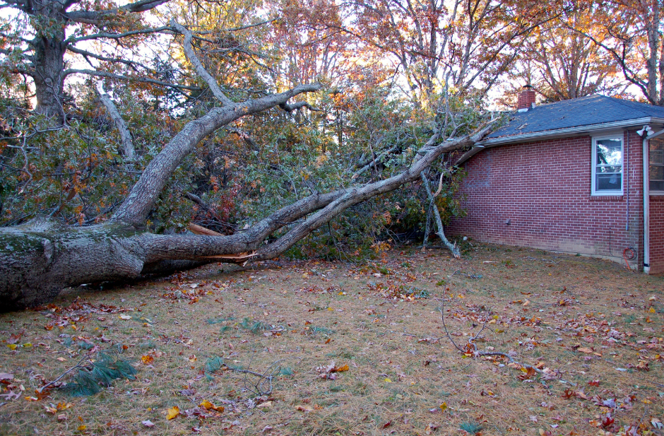 Emergency roof repair of the home on Staten Island