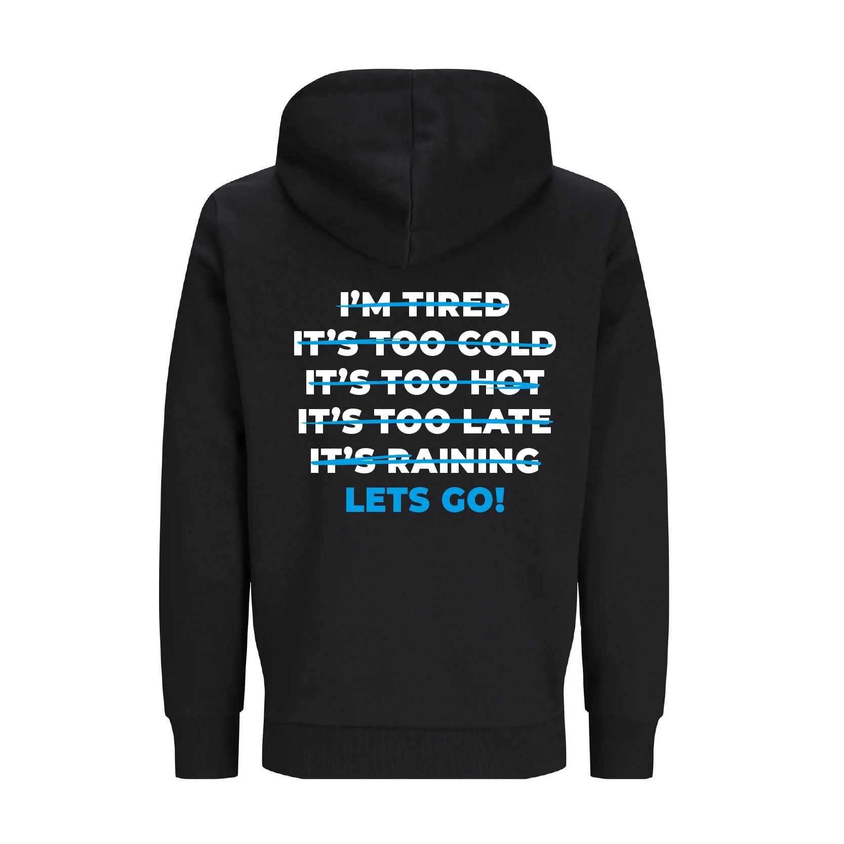 Hoodie Fitcross Ypenburg zwart