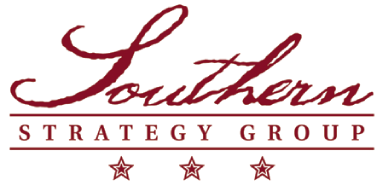 Logo for Southern Strategy Group: cursive 