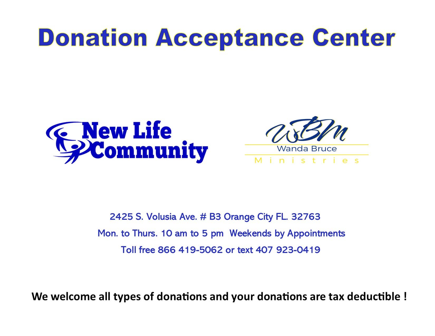 Donations