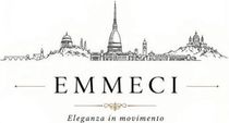 Logo EMMECI con disegno stilizzato dello skyline e slogan 