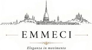 Logo EMMECI con disegno stilizzato dello skyline e slogan 