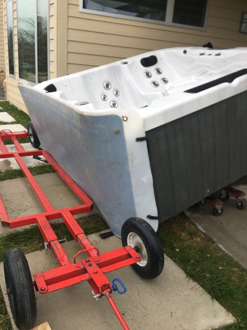 Hot Tub Moving Gallery Omaha, NE Hot Tub Movers
