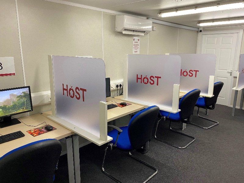 HOST Test Centre Exam Booths