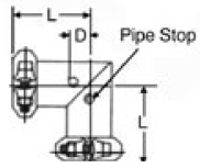 Flexmaster Self-Restrained Pipe 90º Short Elbow