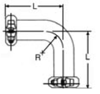 Flexmaster Self-Restrained Pipe 90Âº Long Elbow