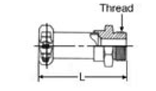 Flexmaster Tube Straight Threaded