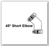 45º Short Elbow Pipe