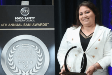 Woman Received Award – Sebastopol, CA – ATC Food Safety