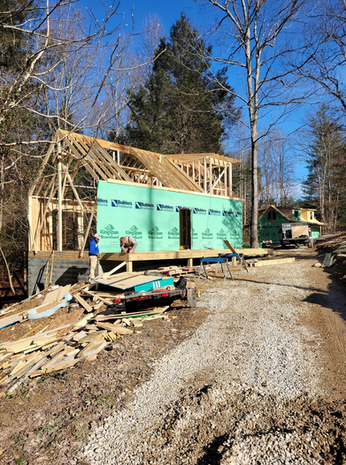 A House Is Being Built In The Middle Of A Forest - Owingsville, KY - Withrow Builders