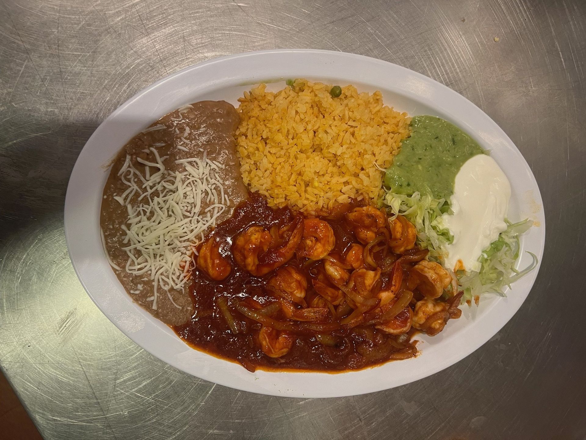 Camarones a la Diabla