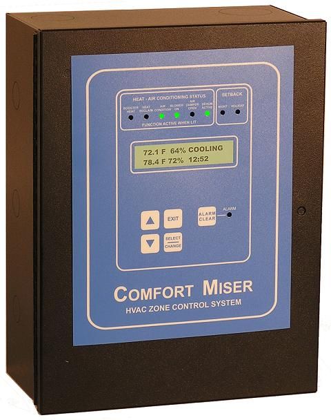A box that says comfort miser on it