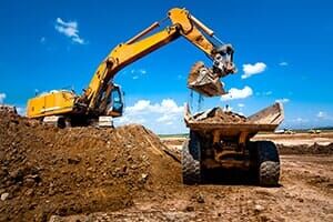 Excavating Services — Industrial Truck Loader in Garnet Valley, PA