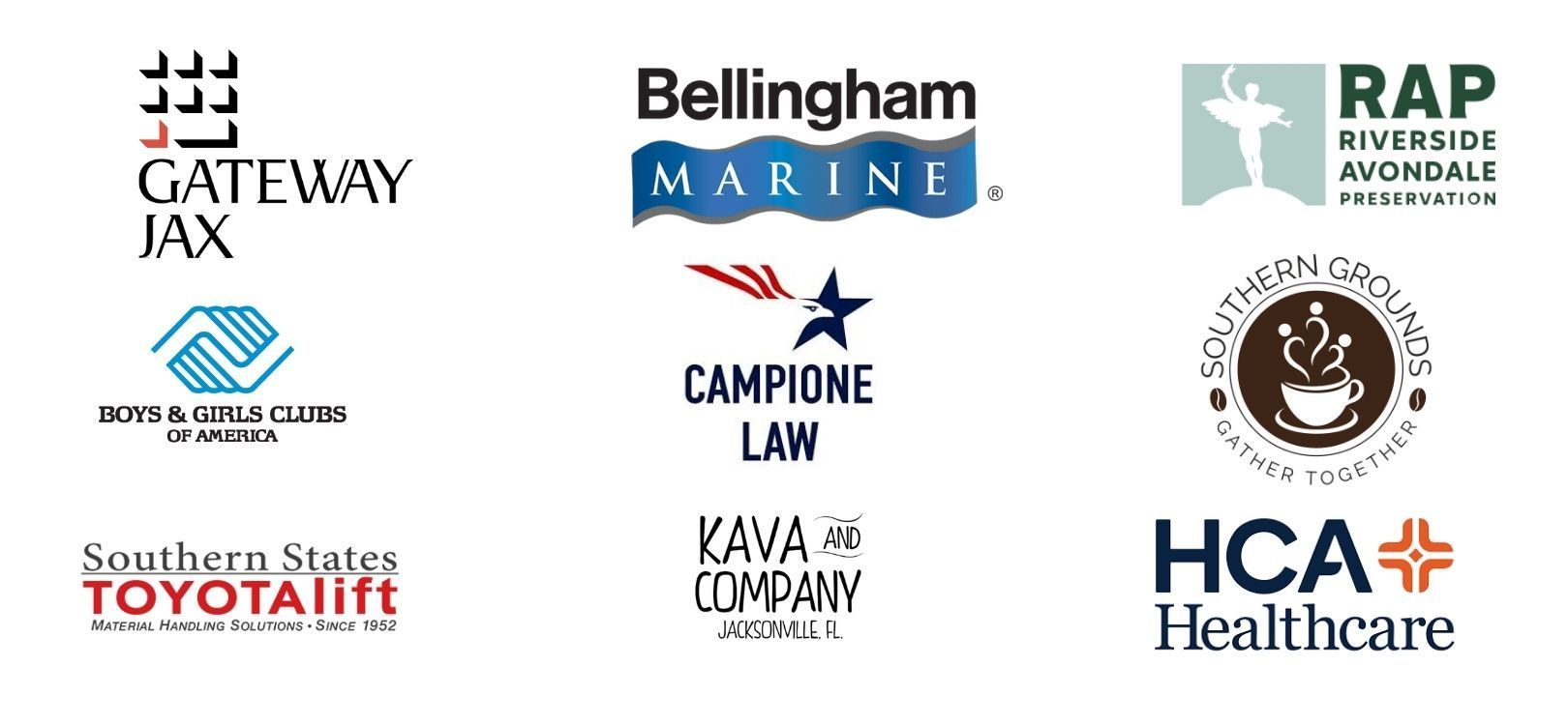 Heartspace Art Client logos