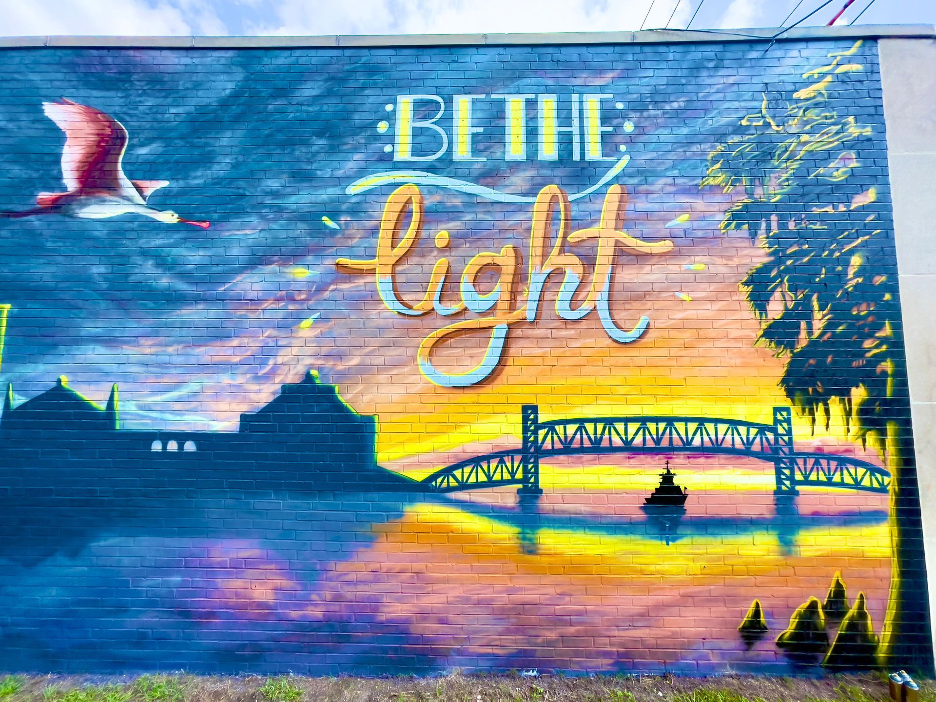 river mural. murals in florida. realistic mural. mural art. public art. murals in jacksonville, fl. street art.