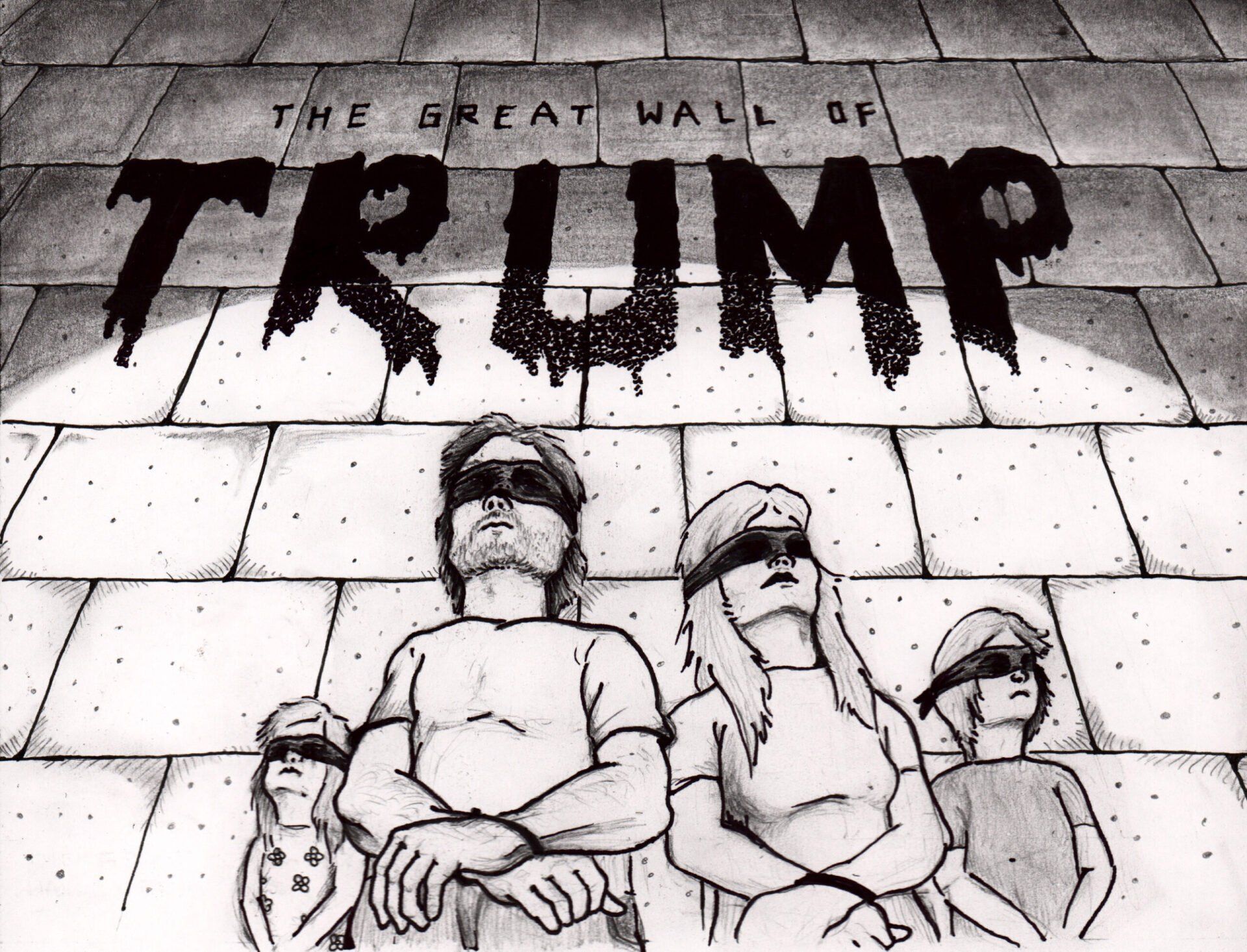 The Great Wall of Trump | Jacksonville, FL | Heartspace Art