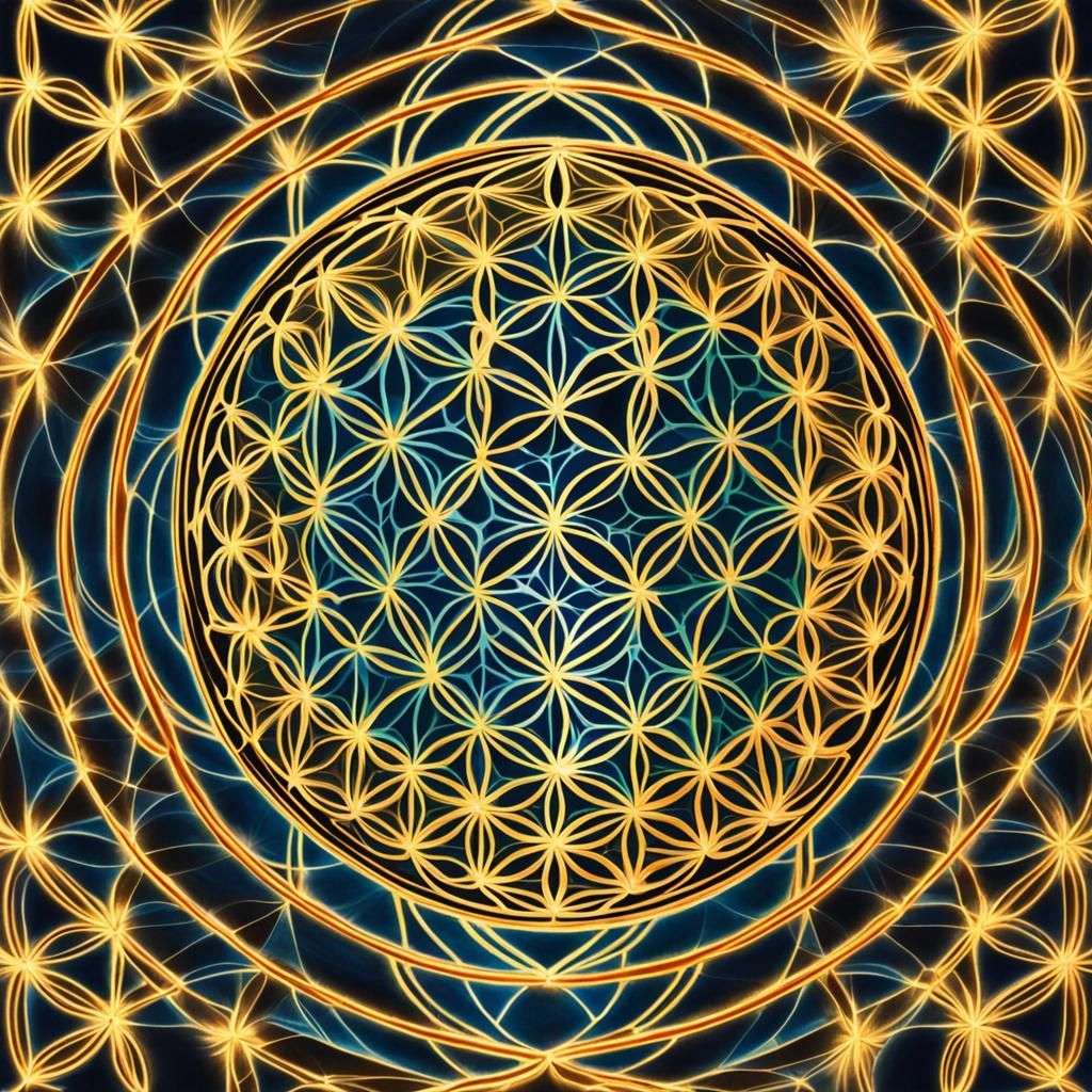 abstract sacred geometry 