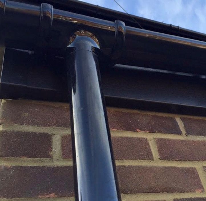 Gutters, fascias and soffits by Tradex Roofing of Fleet, Hampshire