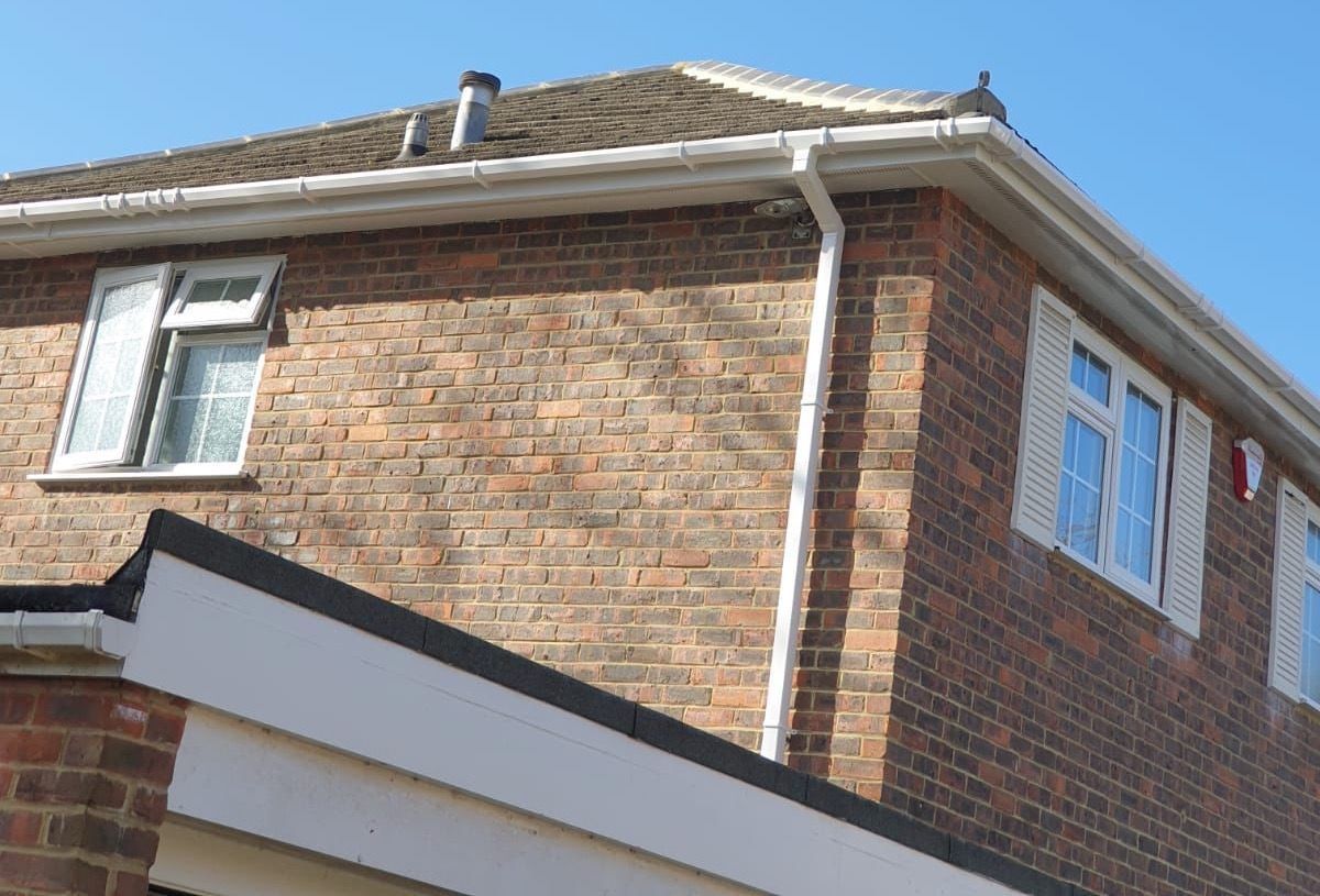 Gutters, fascias and soffits by Tradex Roofing of Fleet, Hampshire