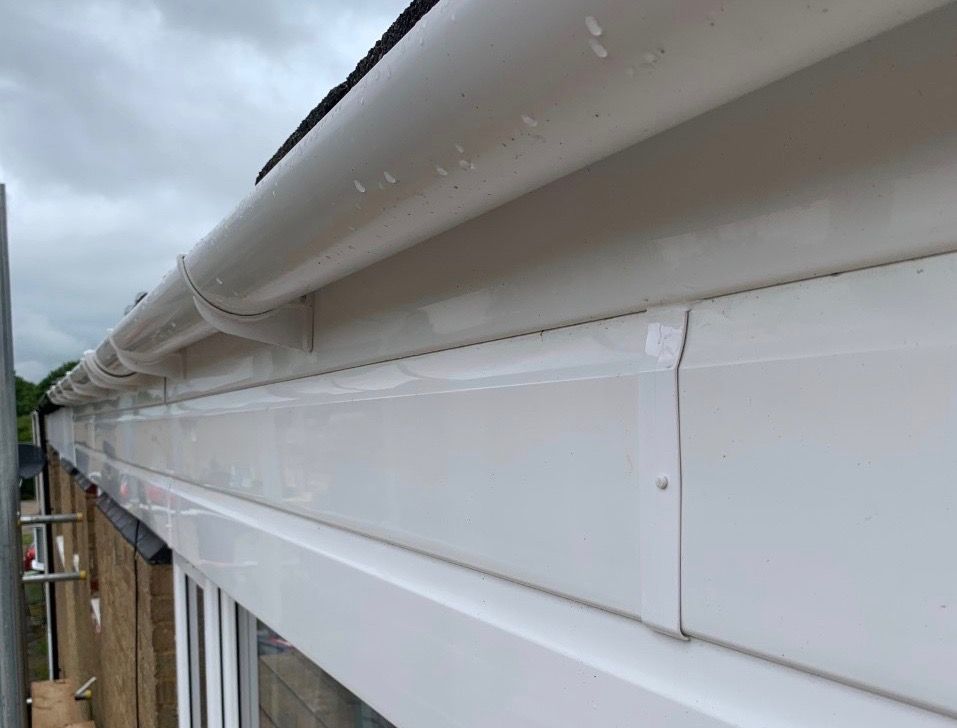 Gutters, fascias and soffits by Tradex Roofing of Fleet, Hampshire