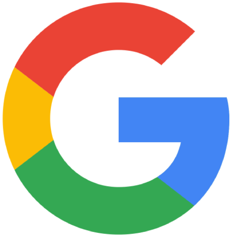 Google logo: colorful