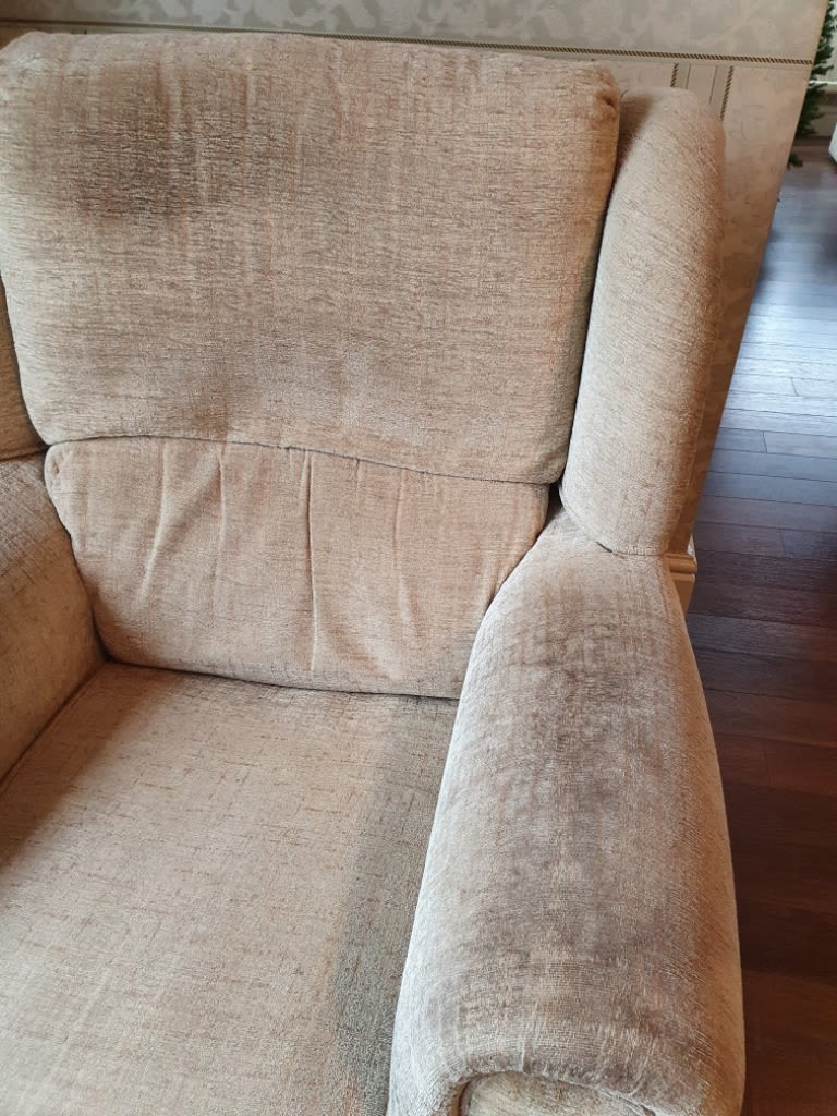 dirty sofa