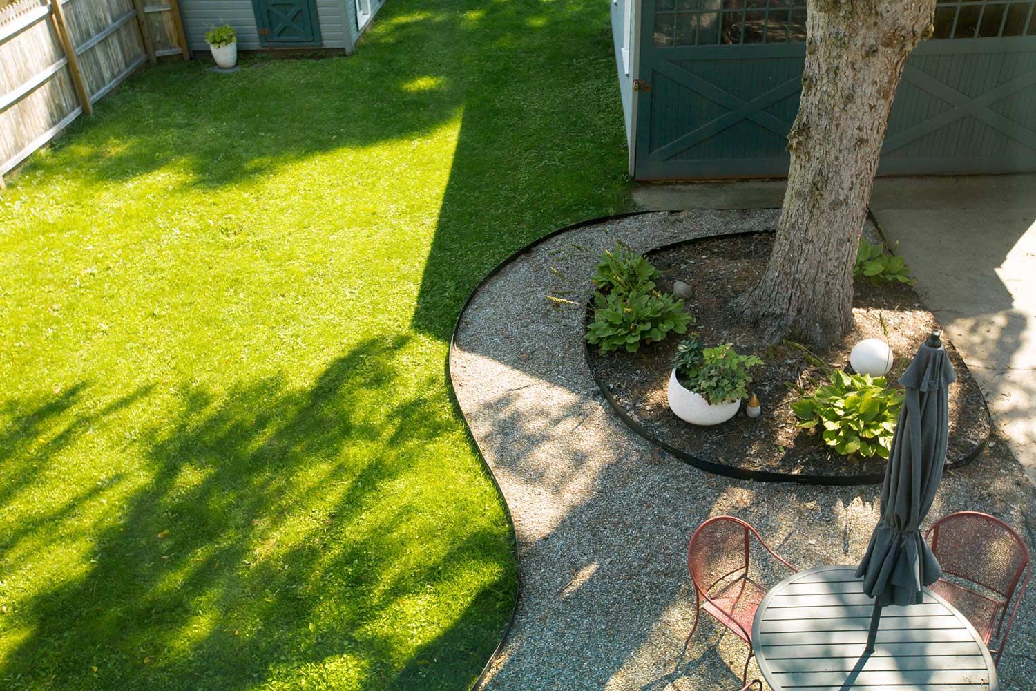 Edging in Residential Garden