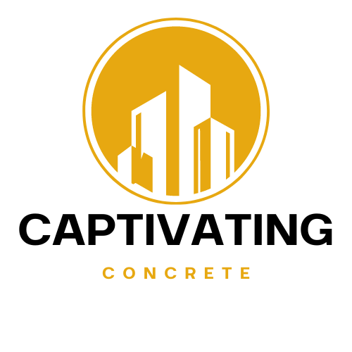 captivating concrete logo