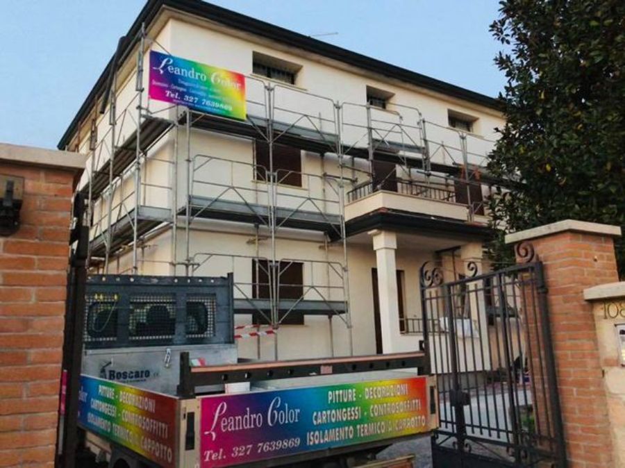 Restauro di una facciata