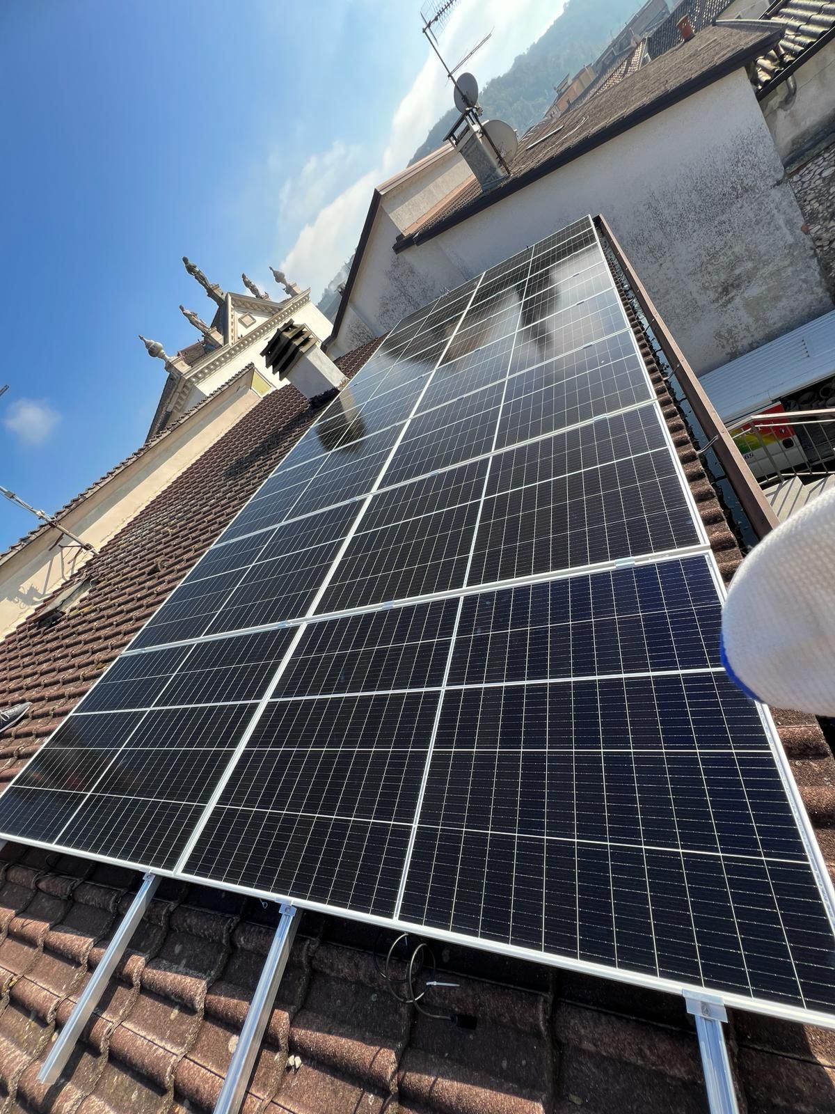 Calcolatrice e carta di debito