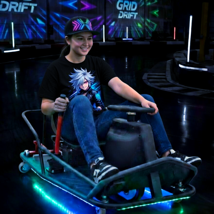 Grid Drift electric drift kart experience coming soon to The Grid in Pleasant Grove Utah