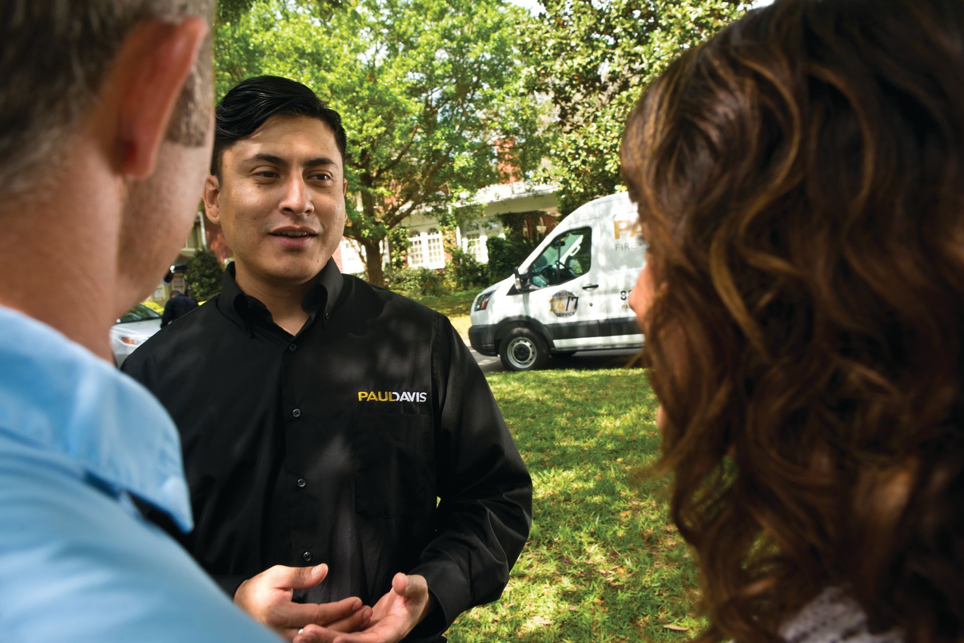 Paul Davis Restoration Expert Discussing Residential Restoration