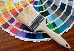 Paint Brush with Color Palettes, Painting Contractor in Conway, NH