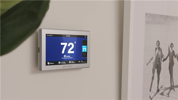 A thermostat with the number 72 on it