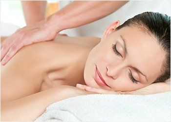Spa Care — Woman Getting Massage in Concord, NC